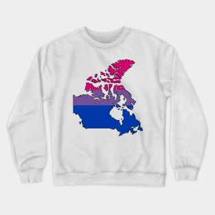 Canada Bi Pride! Crewneck Sweatshirt